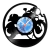 Relógio De Parede - Disco de Vinil - Motos - Café Racer - VMO-008