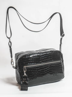 CARTERA fotográfica Pampa - NEGRA - Charol - tienda online