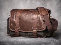 Bolso Magnus - Lona & Cuero