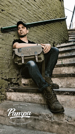 Bolso Cronista para equipo fotográfico - Verde oliva - comprar online