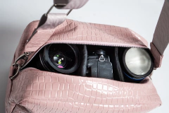 CARTERA fotográfica Pampa - Pink - Charol - Pampa