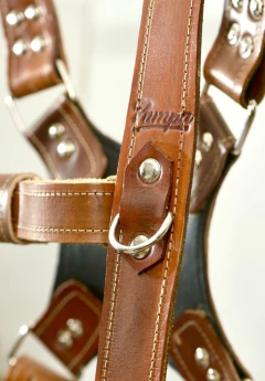 Correa Doble Pampa PREMIUM con Logo personalizado - tienda online