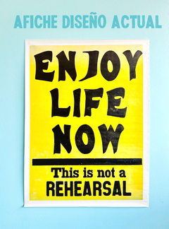 Afiche Enjoy - comprar online