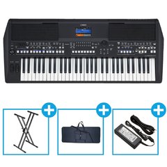 Kit Teclado Yamaha PSR-SX600 con Base y Estuche