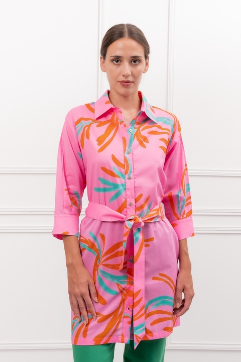 Camisa Rosalia Rosa