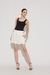 Short Coburn Blanco - Agustina Dominguez
