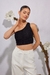 Top Harlow Negro - Agustina Dominguez