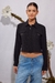 Camisa Jorja Negra - Agustina Dominguez