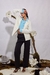 Blazer Cyndi Off White - Agustina Dominguez