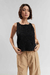 Musculosa Haute Negro - comprar online