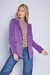 Saco Velvet Adena Violeta - tienda online