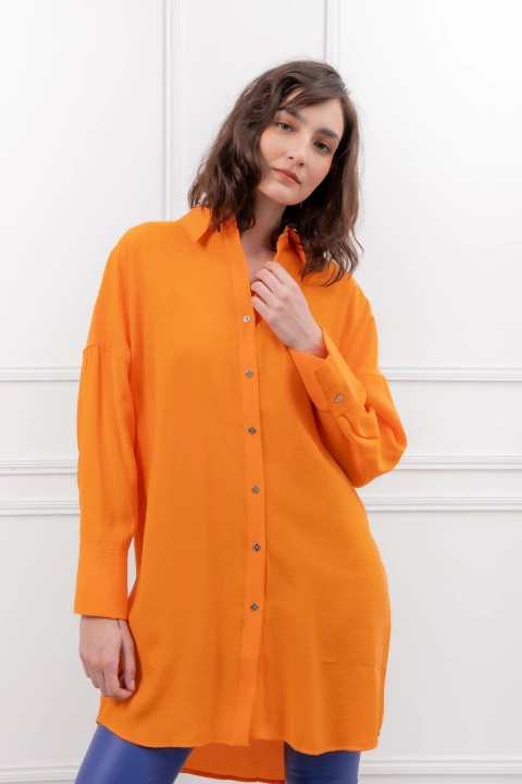 Camisa Tiziano Naranja