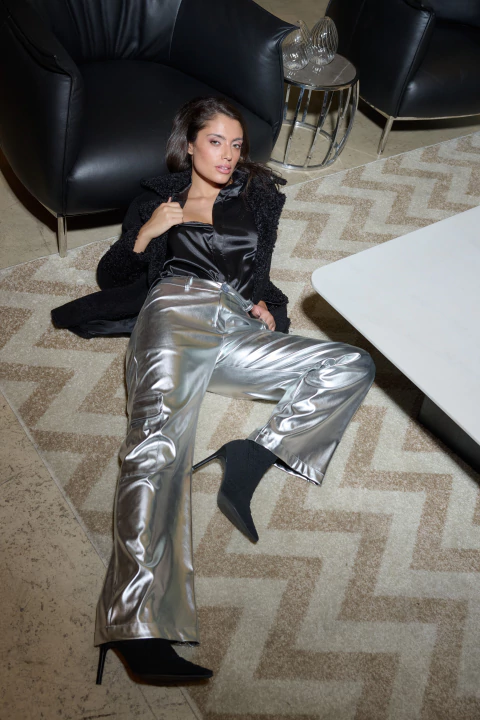 Pantalón Winfrey Plata