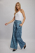 Pantalon Dorothea Turquesa - Agustina Dominguez