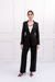 Saco Lino Fouquet Negro - comprar online