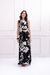Vestido Storm Blanco y negro