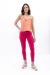 Top corfu estampada rosa - comprar online