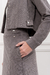 Falda Jennifer Gris - comprar online