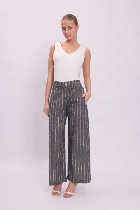 Pantalón Charles Negro V1 - comprar online