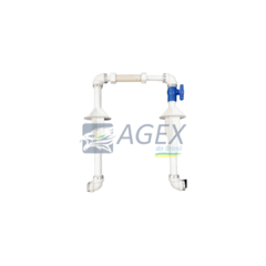 cavalete de agua pvc kit cavalete