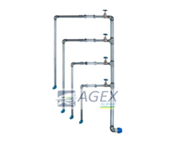 cavalete sabesp 4 relogios