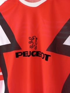Camiseta retro River Plate rareza 1990/91 alternativa Peugeot en internet