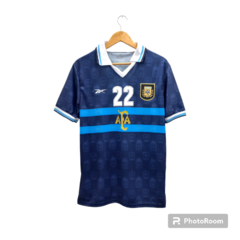 Camiseta retro Argentina 1999 alternativa Juan Roman Riquelme #22