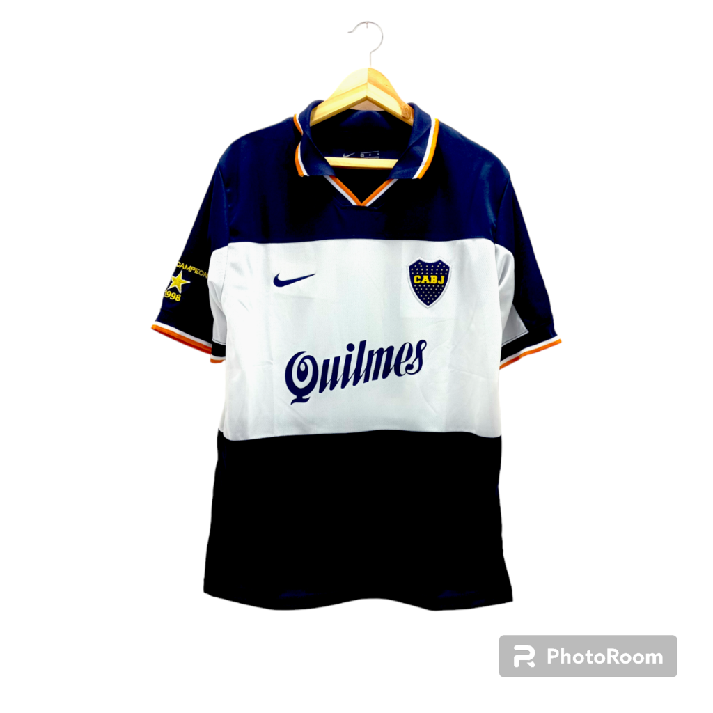 Camiseta Retro Boca Juniors 1998 Riquelme Alternativa thumbnail 3