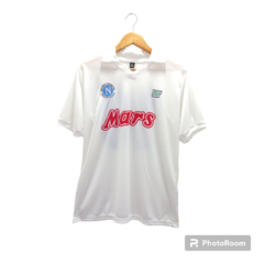 Camiseta retro Napoli alternativa Mars Maradona #10
