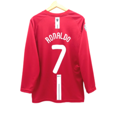 Camiseta retro Manchester United 2008 Cristiano Ronaldo manga larga - comprar online