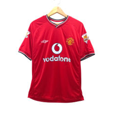 Camiseta retro Manchester United 2003 Vodafone David Beckham #7