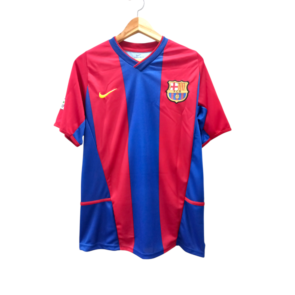 Camiseta retro Barcelona Juan Román Riquelme #10 thumbnail 3