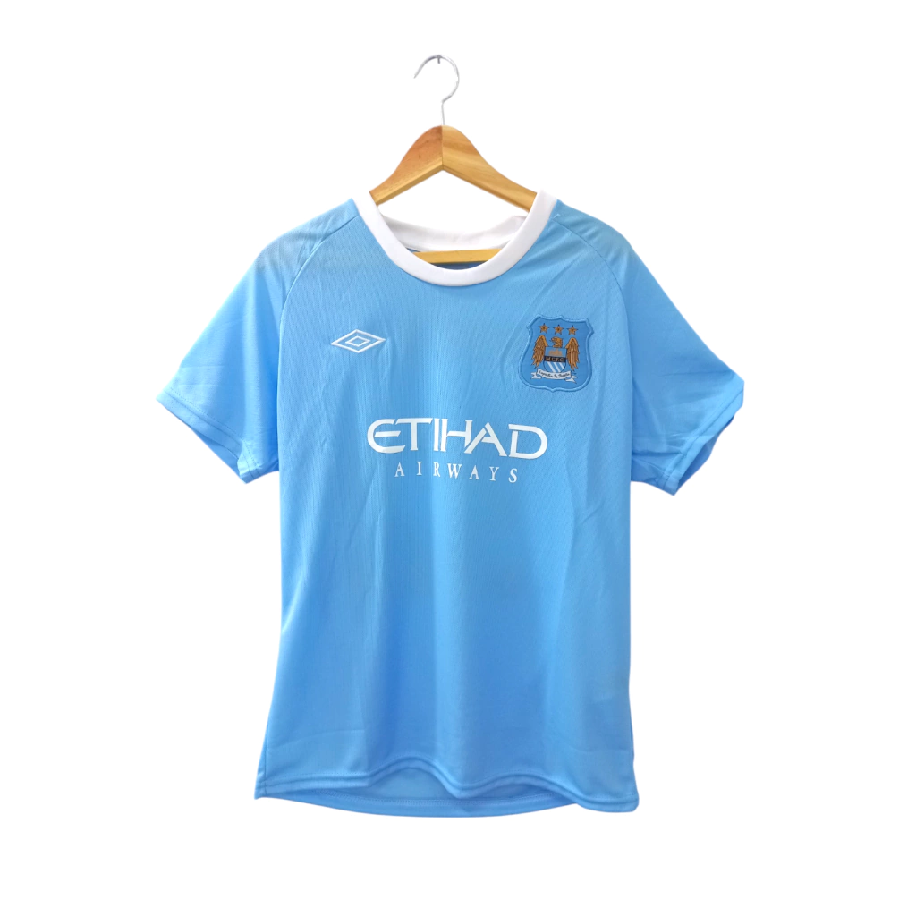Camiseta Retro Manchester City Tevez thumbnail 3
