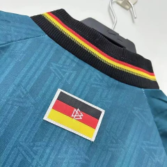 Camiseta retro Alemania 1996 alternativa verde importada - Camisetas Retro Ba