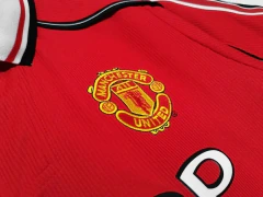 Camiseta retro Manchester United 1998 importada - tienda online