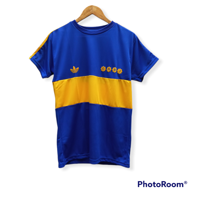 Camiseta Retro Azul Francia Boca Juniors Campeón Metropolitano 1981 Maradona thumbnail 2