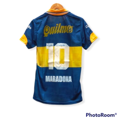 Camiseta retro Boca Juniors 1996 Olan Maradona Quilmes - comprar online