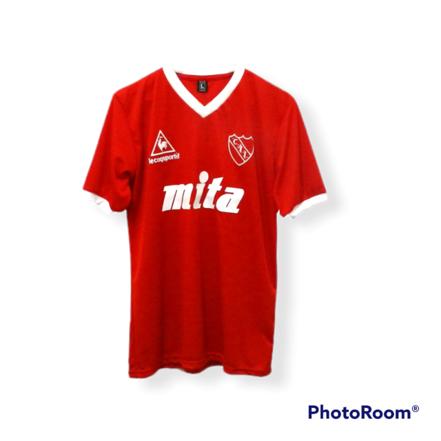 Camiseta Retro Independiente Mita Bochini #10 1987 thumbnail 2