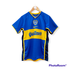 Camiseta retro Boca Juniors Libertadores 2001 Celebración Bicampeón