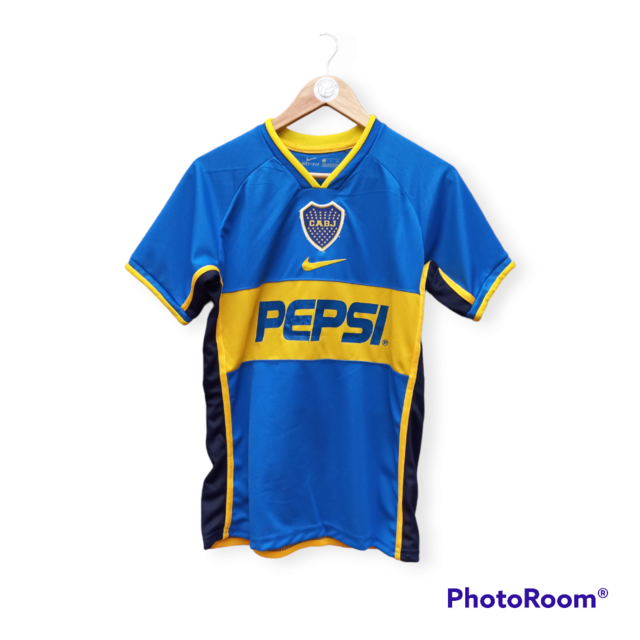 Camiseta Retro Boca Juniors 2002 Juan Román Riquelme thumbnail 2