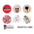Kit com 6 adesivos FreeStyle Libre | Cute Thumblr