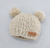 GORRO TEJIDO OSITO BEIGE