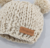 GORRO TEJIDO OSITO BEIGE - comprar online