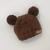 GORRO TEJIDO OSITO CHOCOLATE