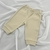 PANTALON CON PUÑO ARENA - ALGODON PIMA - comprar online