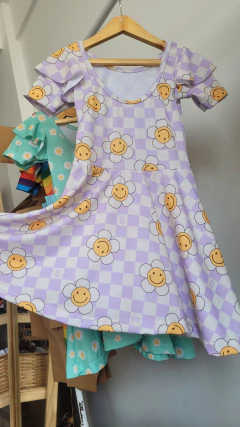 Vestido Vuelo Smile Lila - tienda online