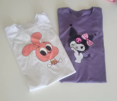 Remera Kuromi - comprar online