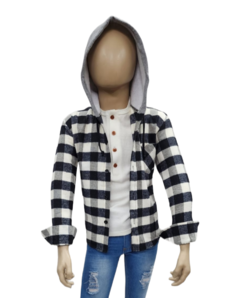 Camisa Leñadora con Capucha - comprar online