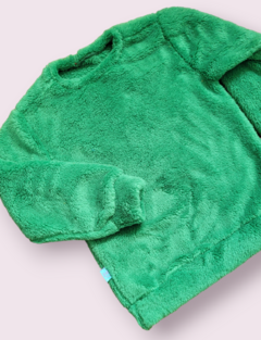 Buzo Peluche VERDE - comprar online