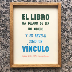Enmarcado - El libro como vínculo - 2024